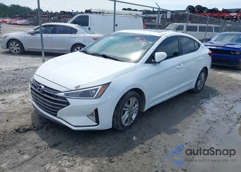 2020 Hyundai Elantra Value Edition из США, поврежденный, VIN 5NPD84LF6LH546018